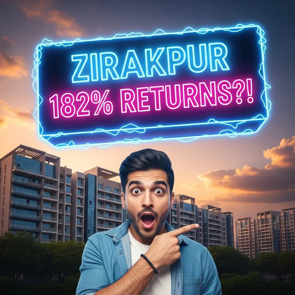 The 182% Secret: The Truth About Zirakpur Real Estate in 2026 🤯