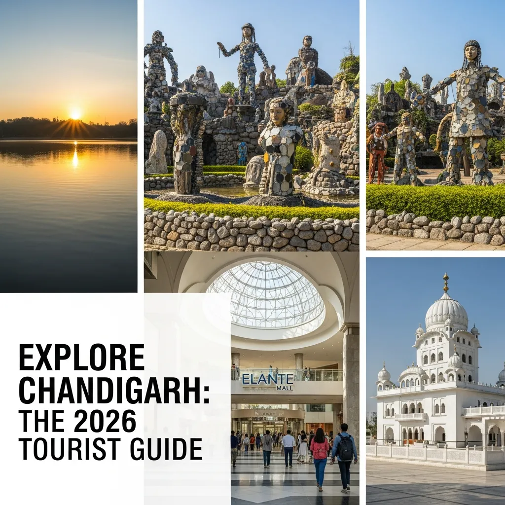 The 2026 Ultimate Chandigarh Tourist Guide: Lakes, Temples, and Premium Malls